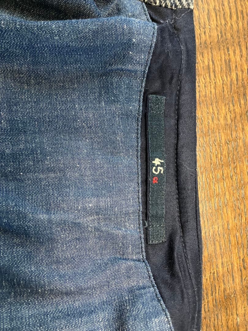 45R コットンツイードベスト