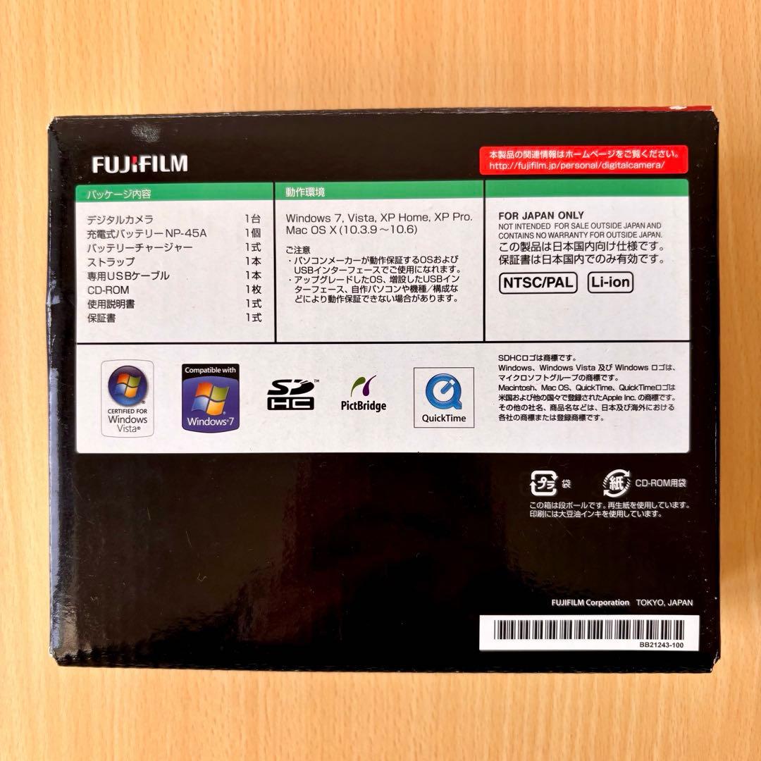 フジフィルム FUJIFILM FinePix Z700EXR SDカード付き