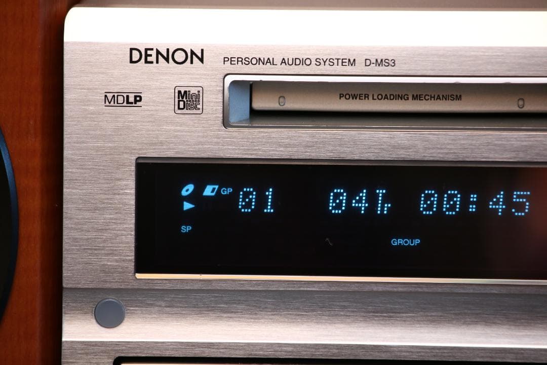 DENON　D-MS3　CD/MD/TUNER/USB　コンポ+スピーカー　美品