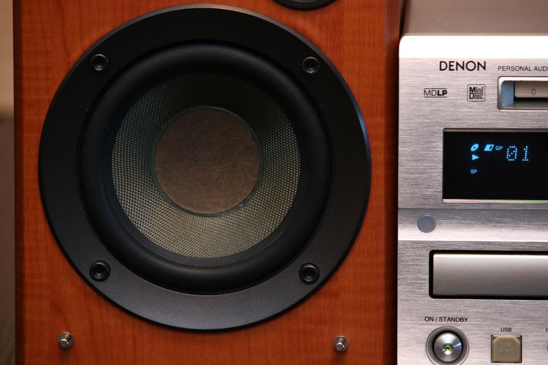 DENON　D-MS3　CD/MD/TUNER/USB　コンポ+スピーカー　美品