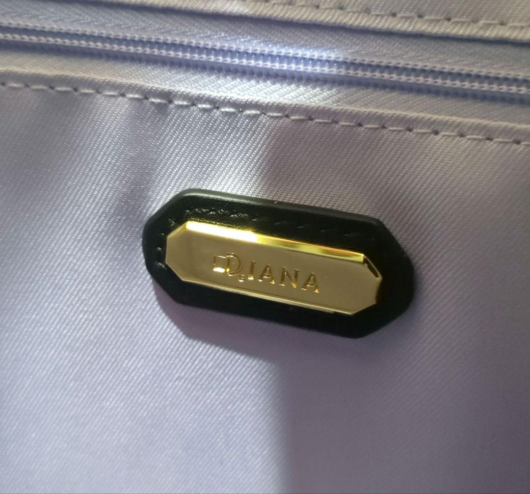 DIANA パール付きフリルショルダーバッグ　2way ハンドバック