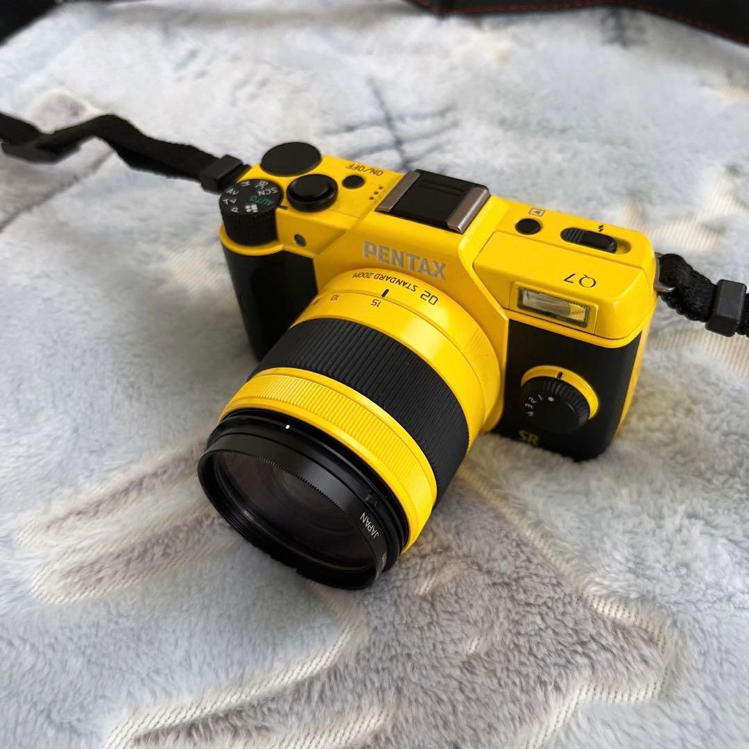 【即購入OK】PENTAX　Q７　ダブルレンズキット　イエロー【完全動作保証】