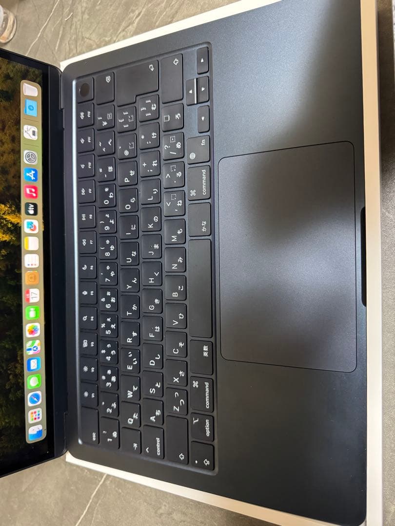 美品 MacBook Air M2 メモリ8GB ミッドナイト 最大容量100%