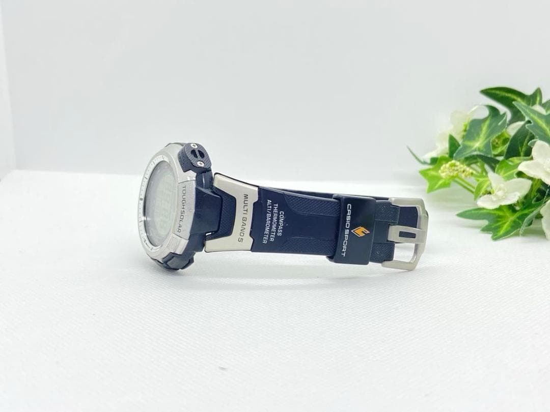 稼働　CASIO プロトレック　PRW-1300J デジタル　ソーラー