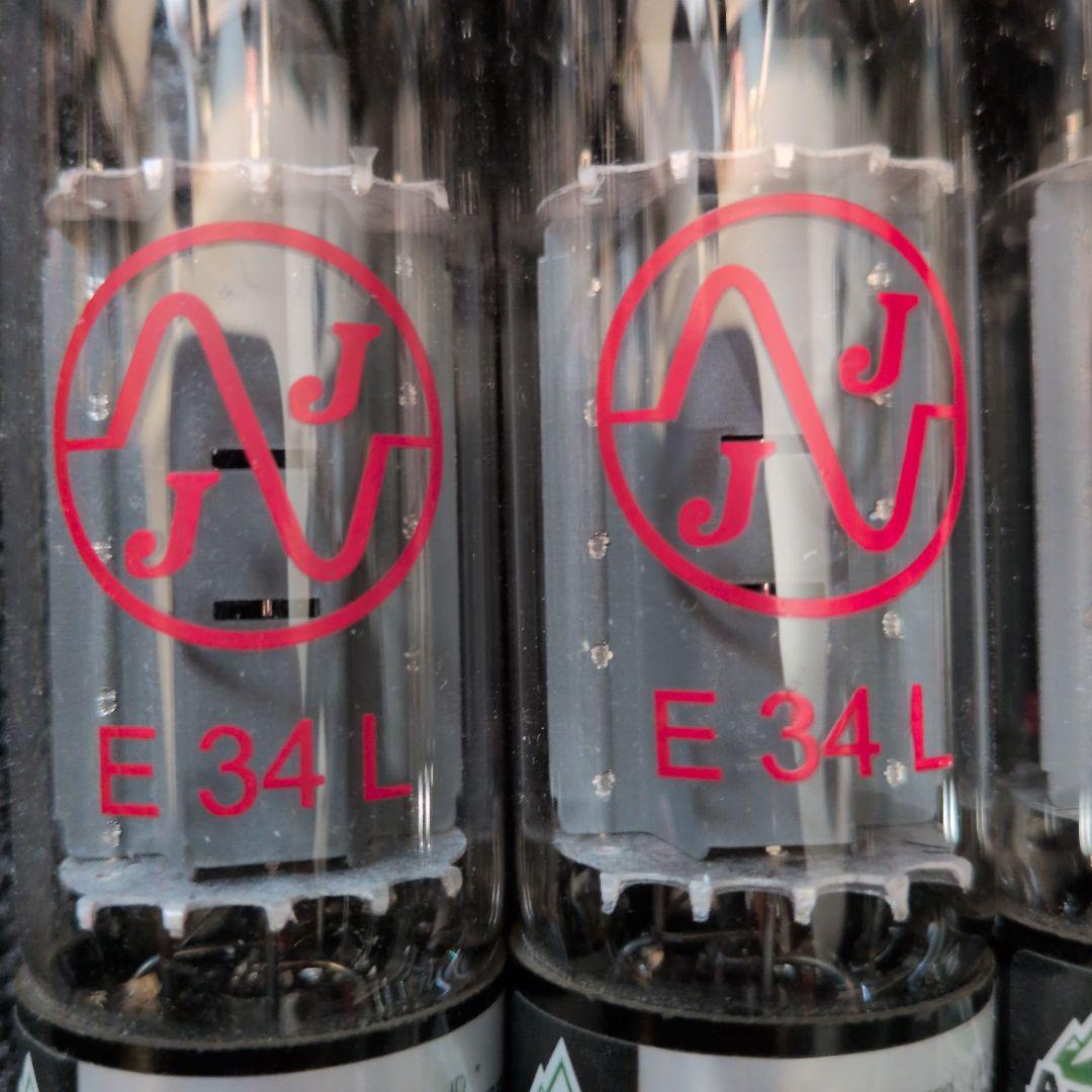 中古真空管 E34L 4本セット Apexマッチング