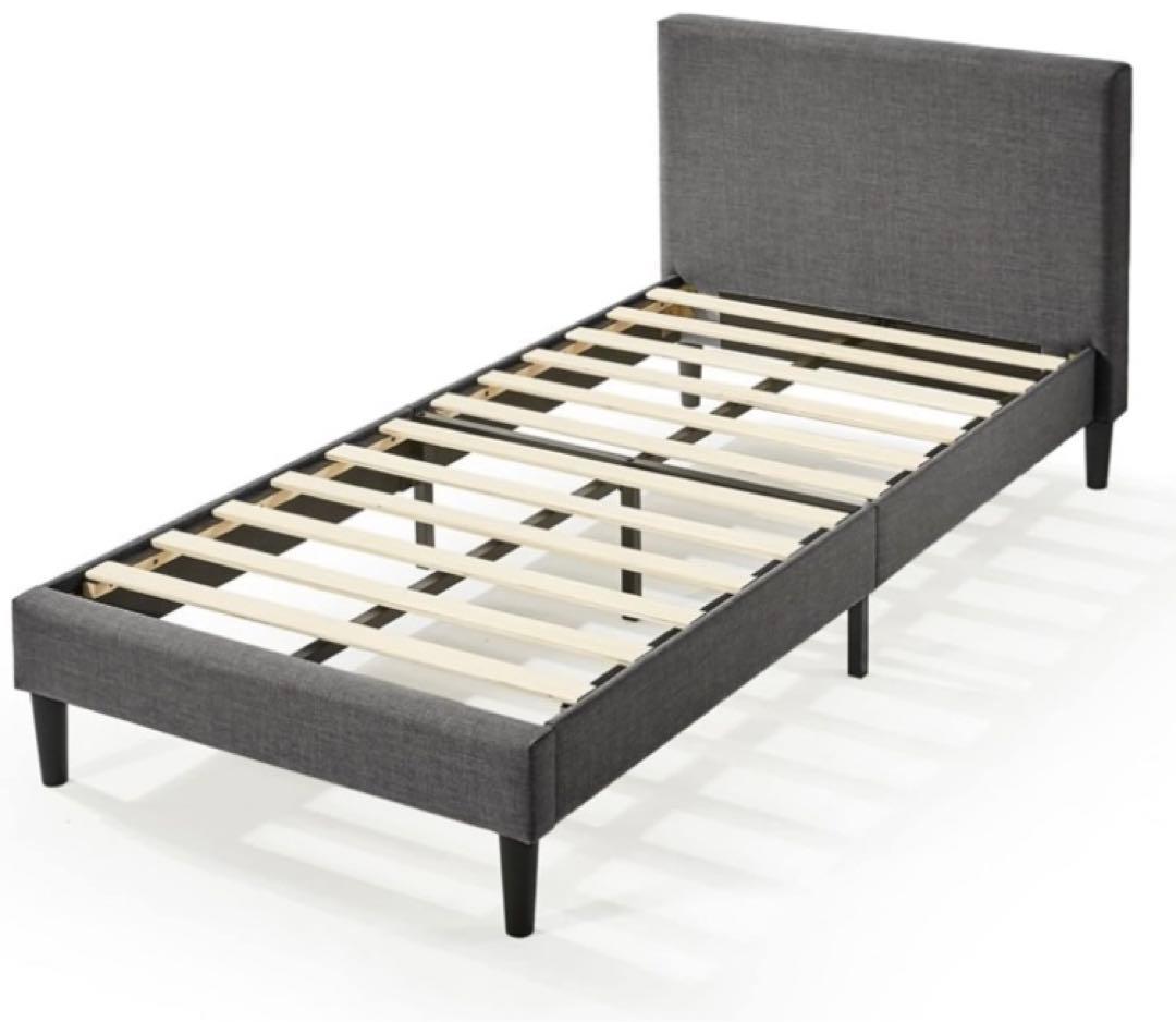 シングルベッドフレーム Zinus