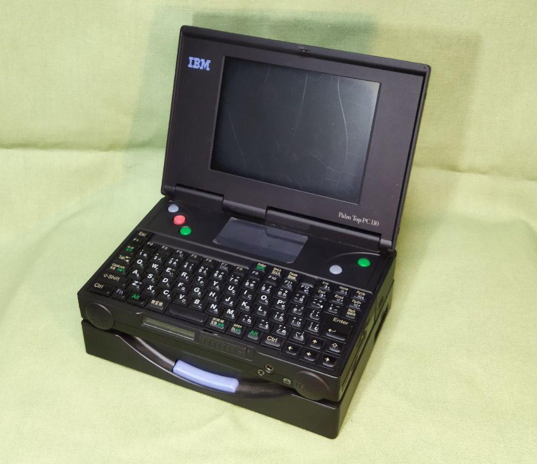 junk IBM palmtop PC110 ウルトラマンPC ポトリ付き 2