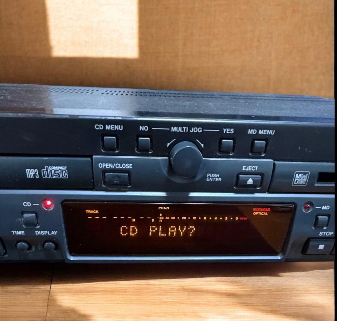 TASCAM タスカム MD-CD プレーヤー MD再生不可