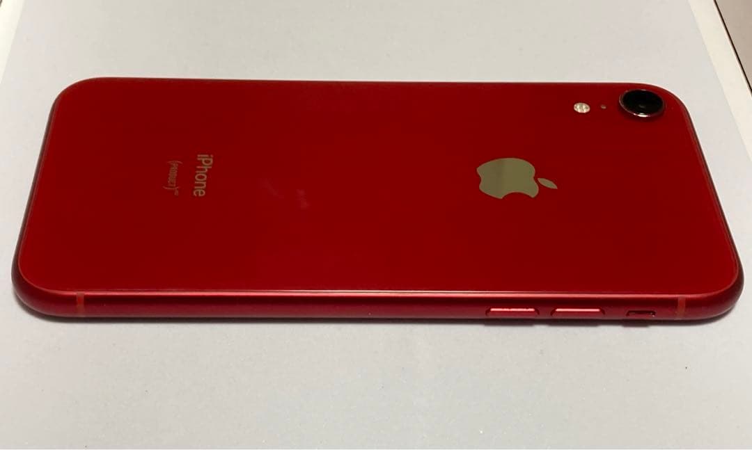 iPhone XR 64GB レッド　SIMフリー　利用制限有無:○ 初期化済み
