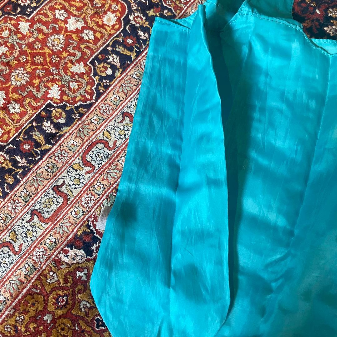 kodue hibino タウルスデザインエコバッグ ターコイズブルー