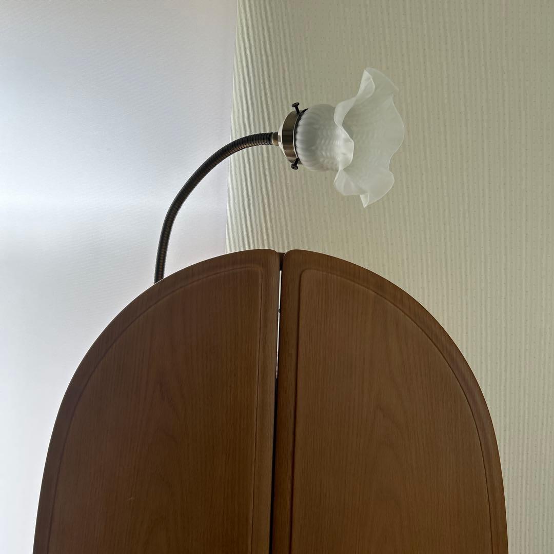 鏡台　高級三面鏡　オーク　隠し扉　フランスミラー　　椅子別売り