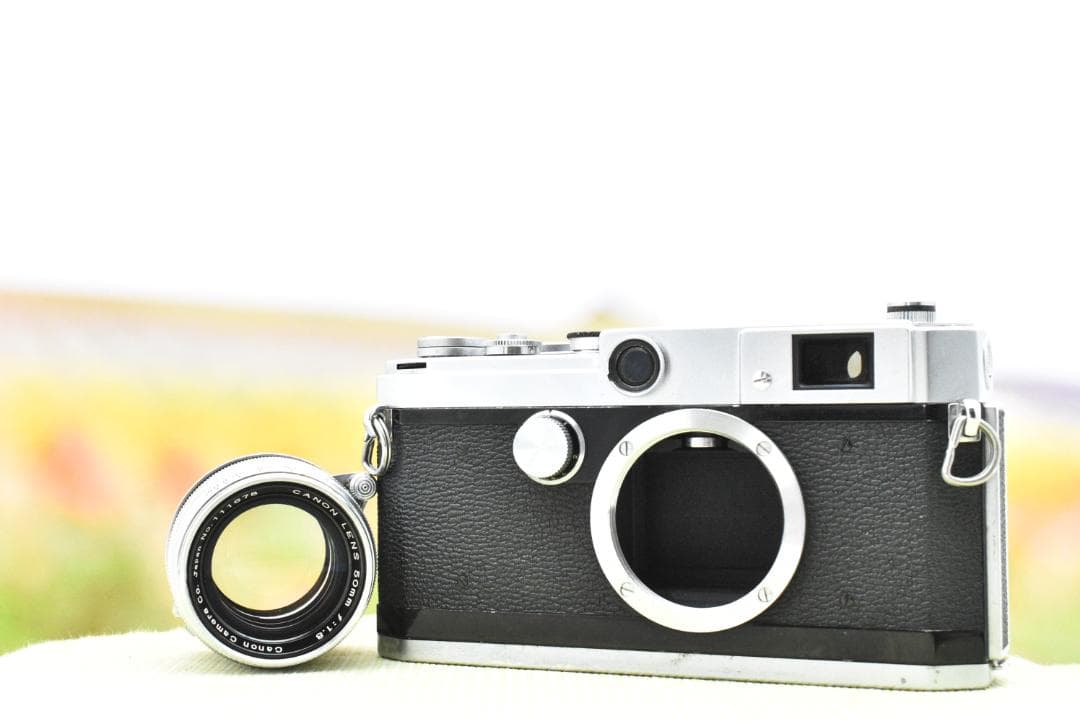 【整備済】 Canon L2 + 50mm F1.8 レンジファインダーカメラ
