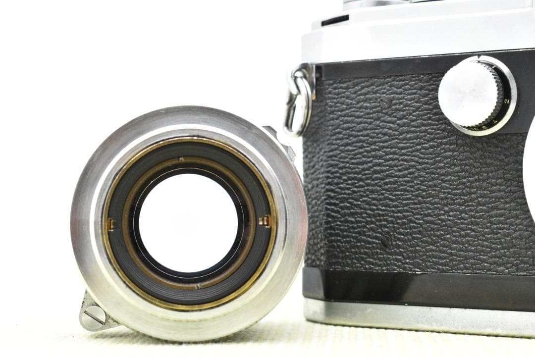 【整備済】 Canon L2 + 50mm F1.8 レンジファインダーカメラ