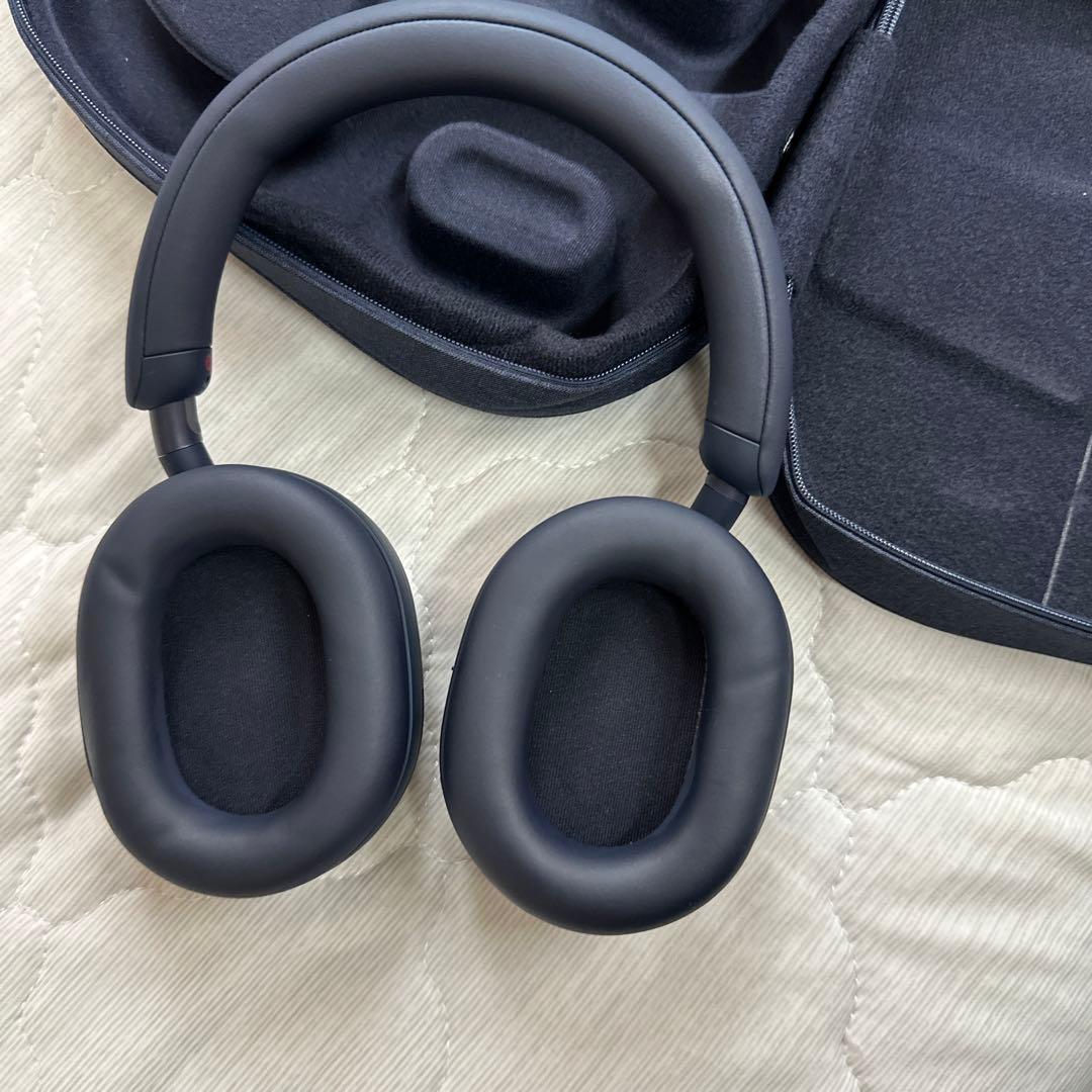 Sony ワイヤレスヘッドホン ミッドナイトブルー1000xm5