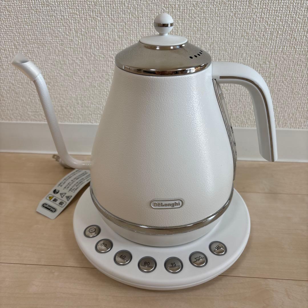 デロンギ　アイコナ 温度設定機能付き電気カフェケトル プレステージ
