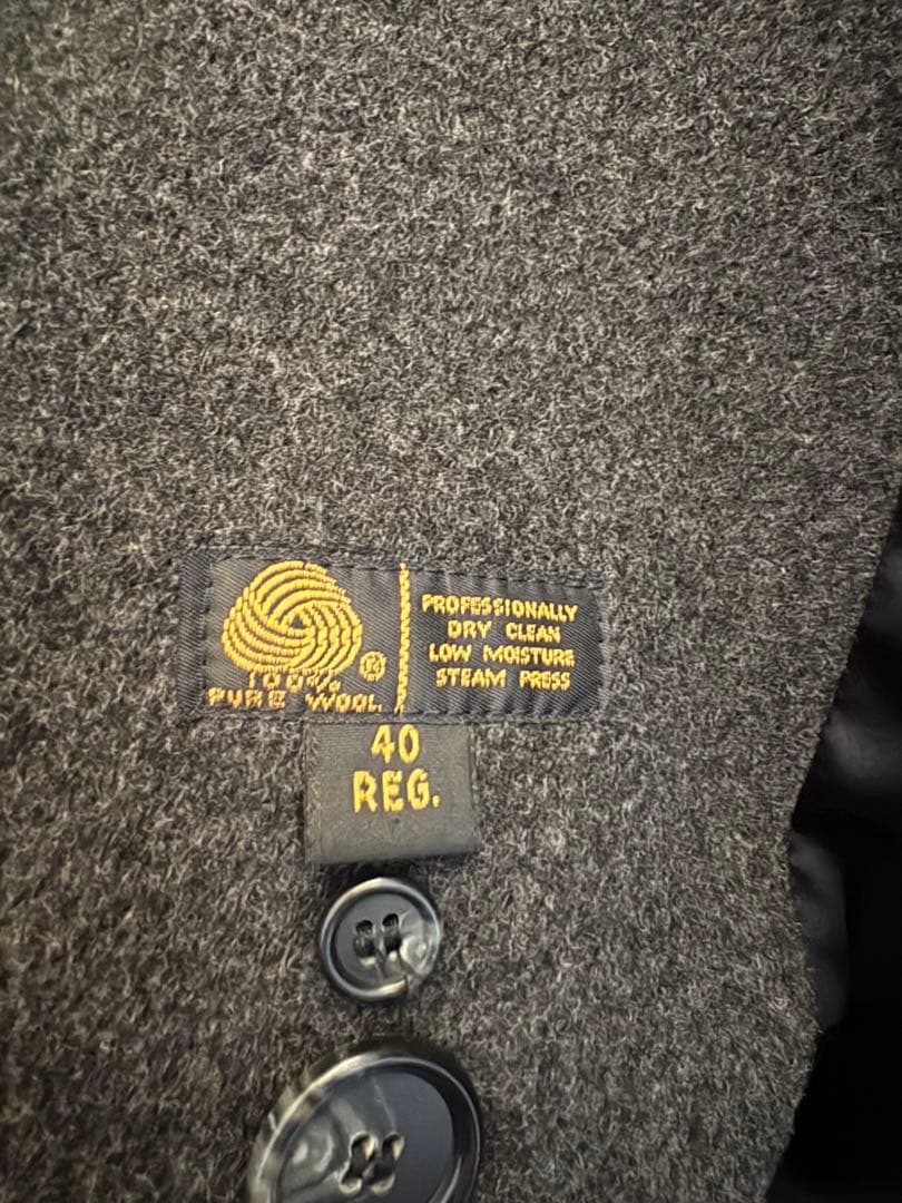 【美品】LONDON FOG ダブル ロング丈 USA製