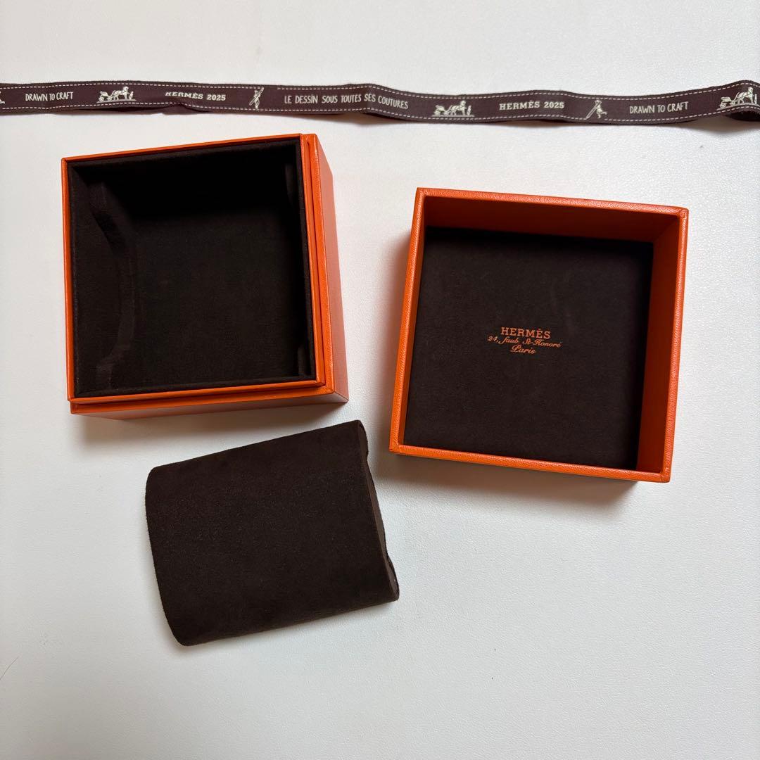 美品　エルメス シェーヌダンクル ブレスレットケース　空箱　現行品　大サイズ