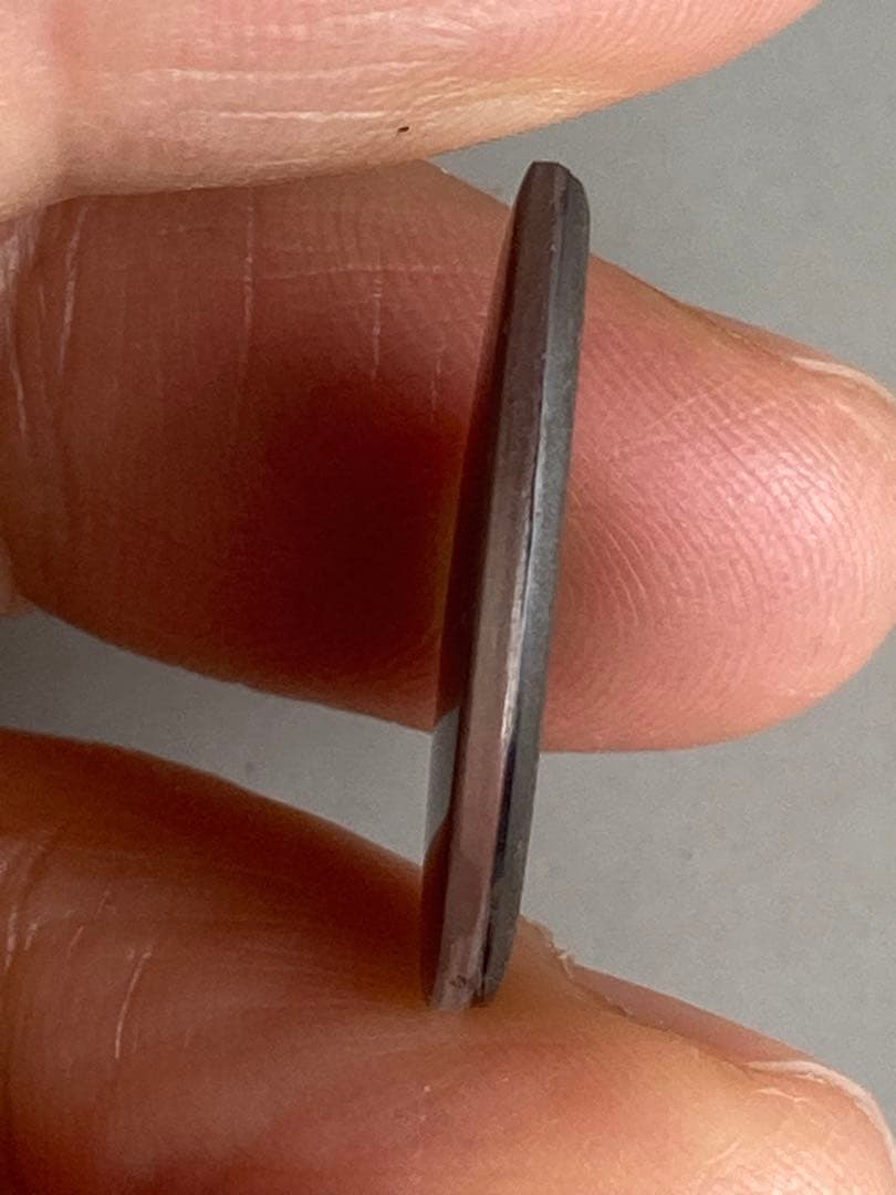 アンモライトルース　化石　原石　幅2.2cm 美品