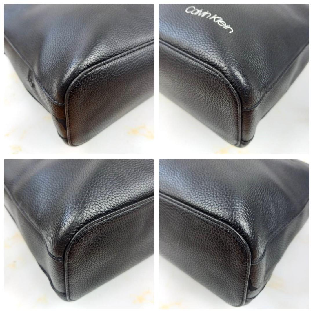 カルバンクライン 2way ビジネスバッグ ブリーフケース　オールレザー A4