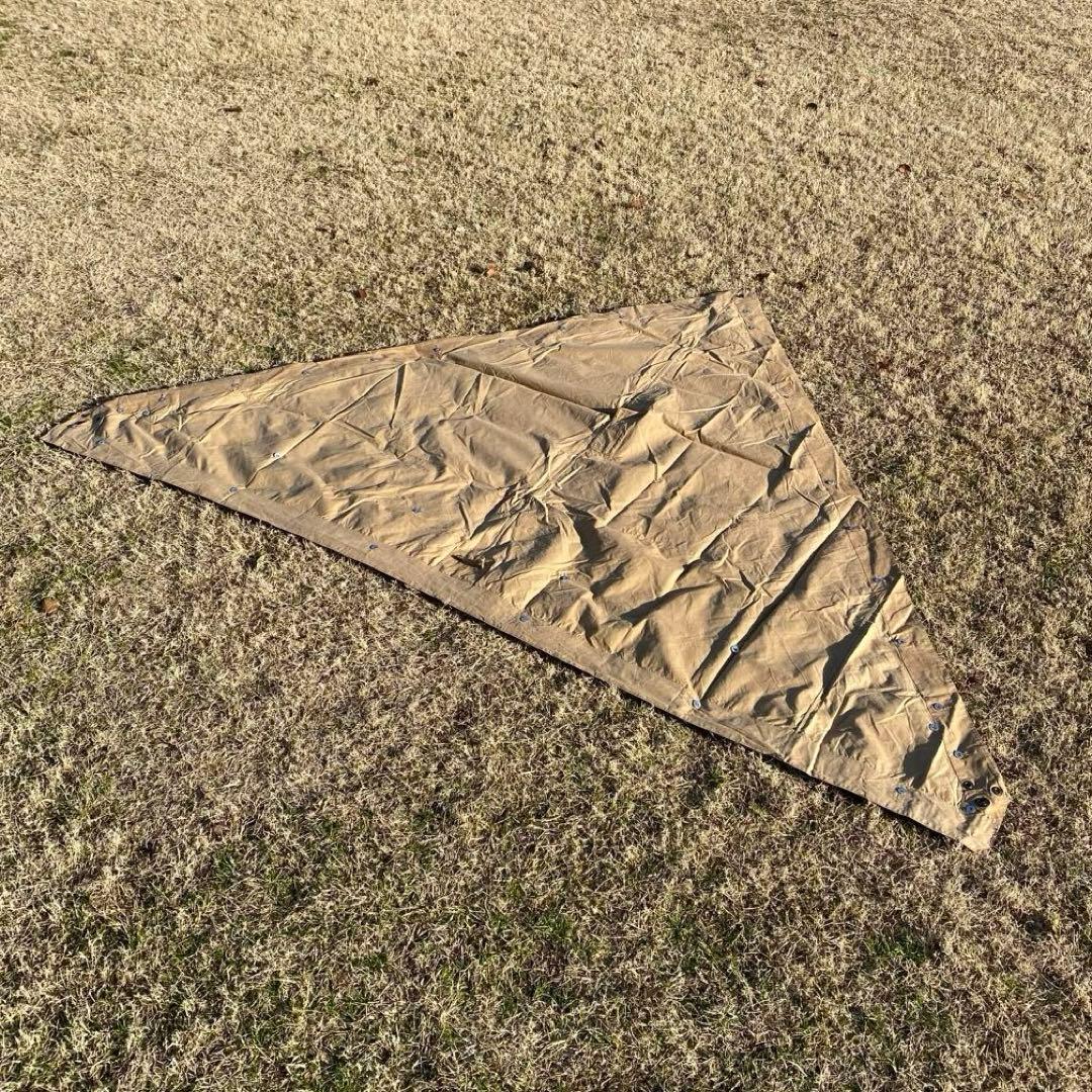【レア】フランス軍　軍幕　M51　リザードカモ　１枚　ポンチョ　テント