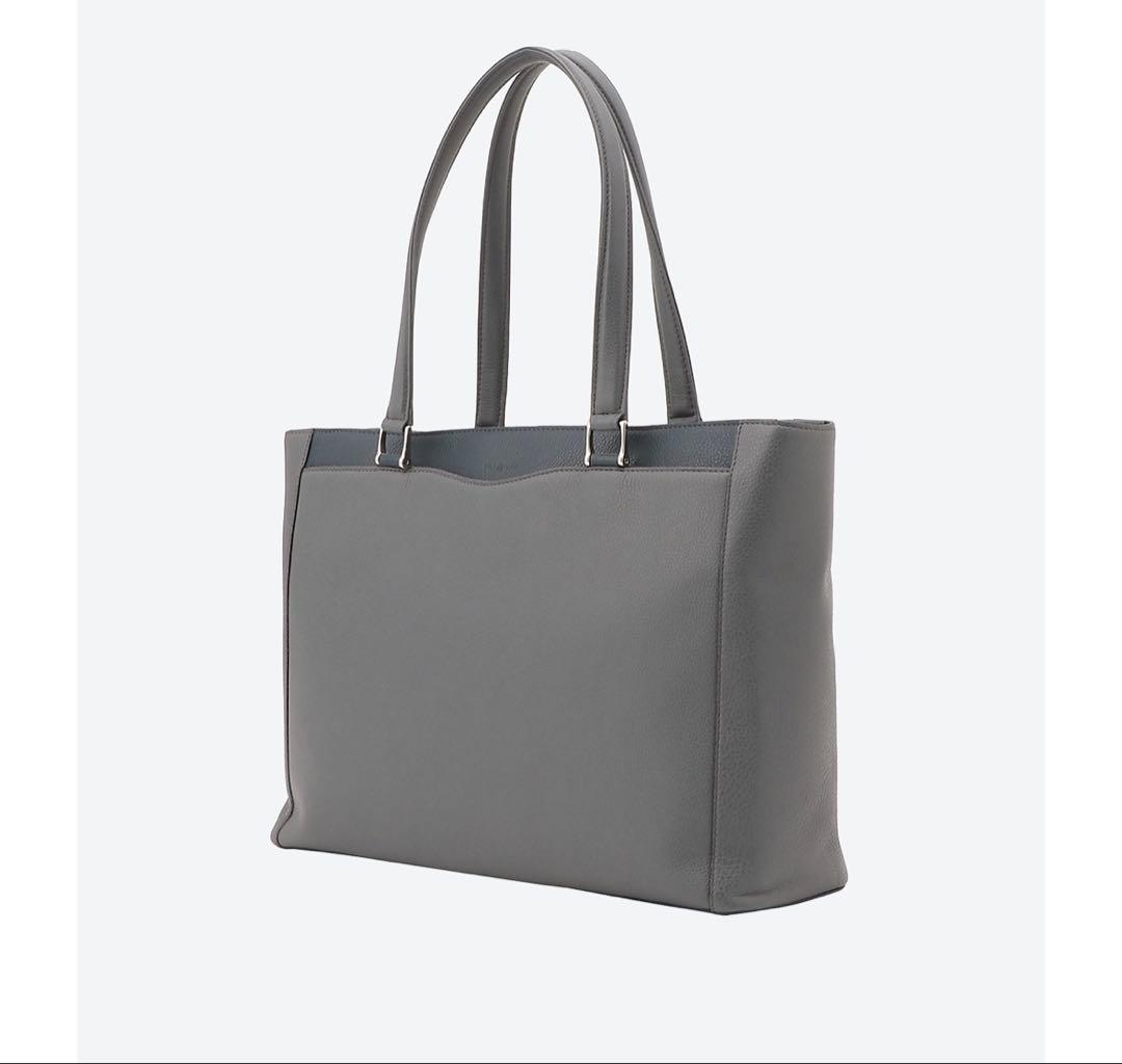 【新品未使用】FUJITAKA フジタカ　ビジネスバッグ グレー