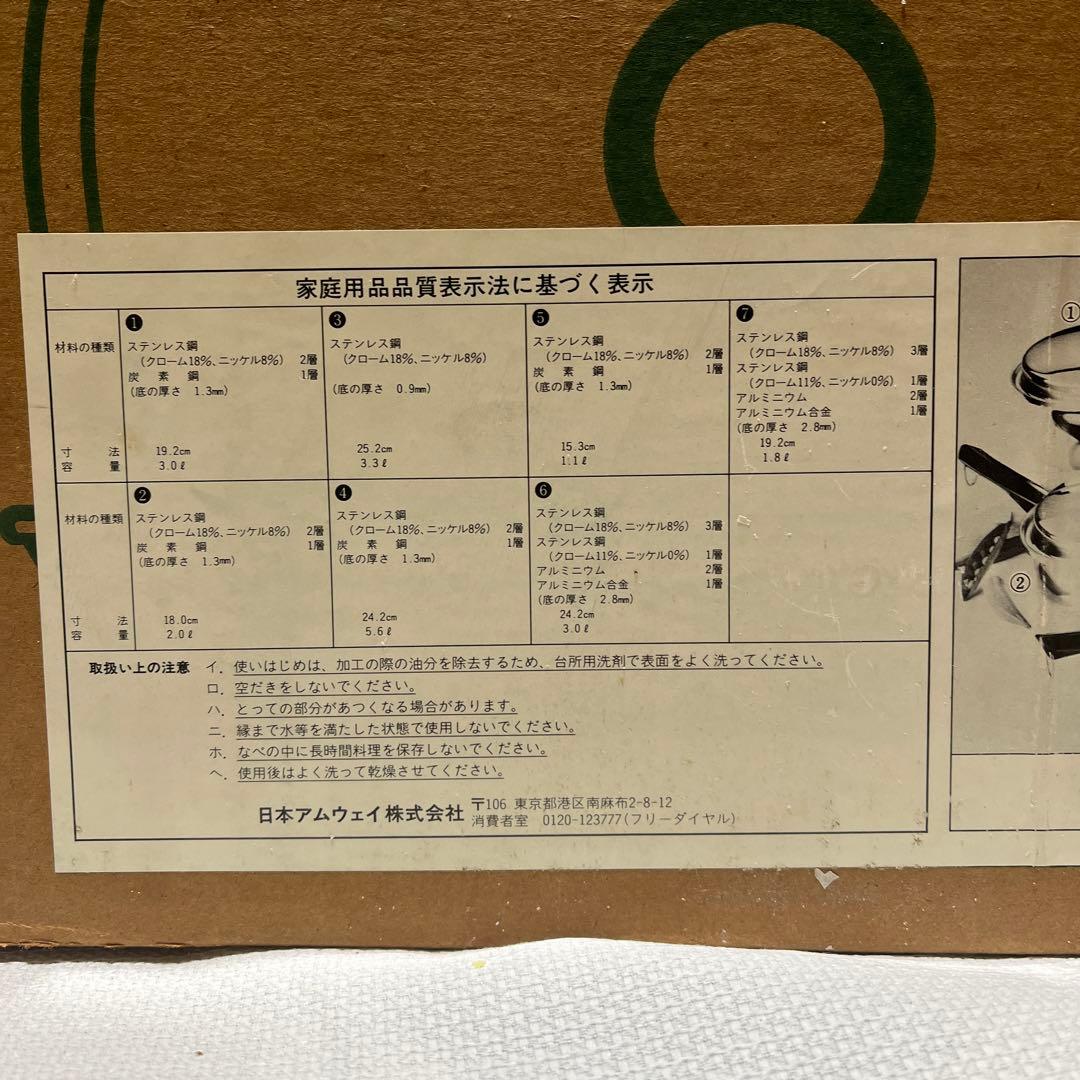Amway クイーン クックウェアセット　20ピース　未使用品