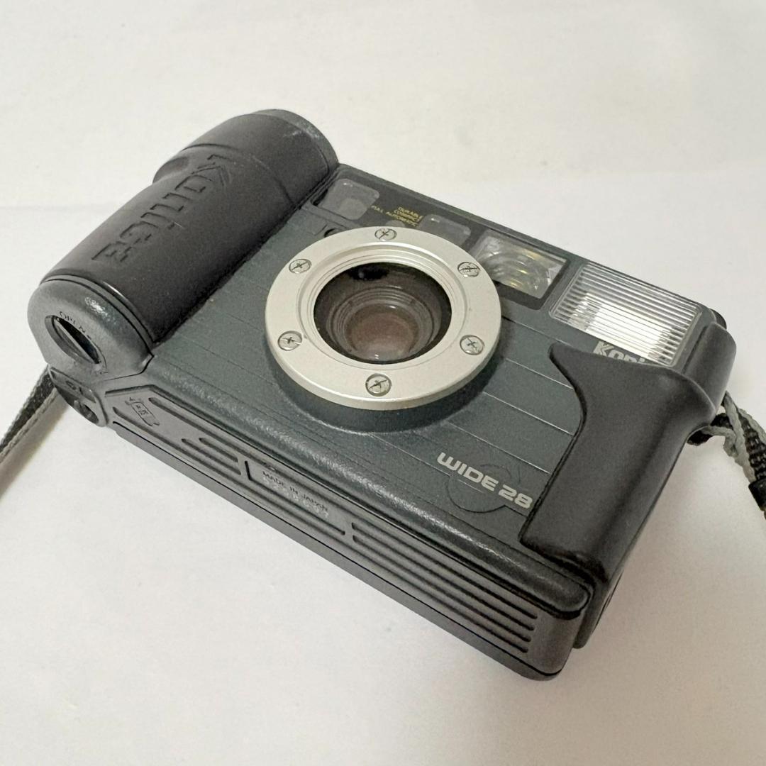 【完全動作】 Konica 現場監督 WIDE 28 フィルムカメラ #455