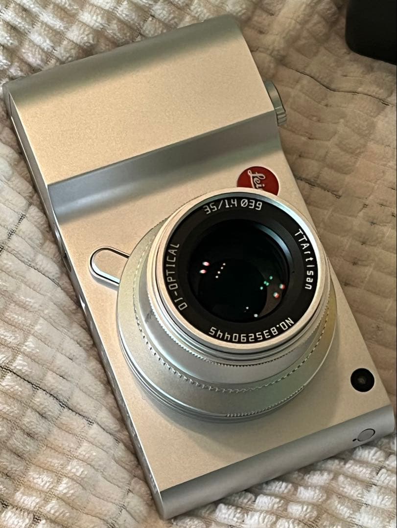 美品 Leica T (typ 701) シルバー レンズ&アダプター付セット
