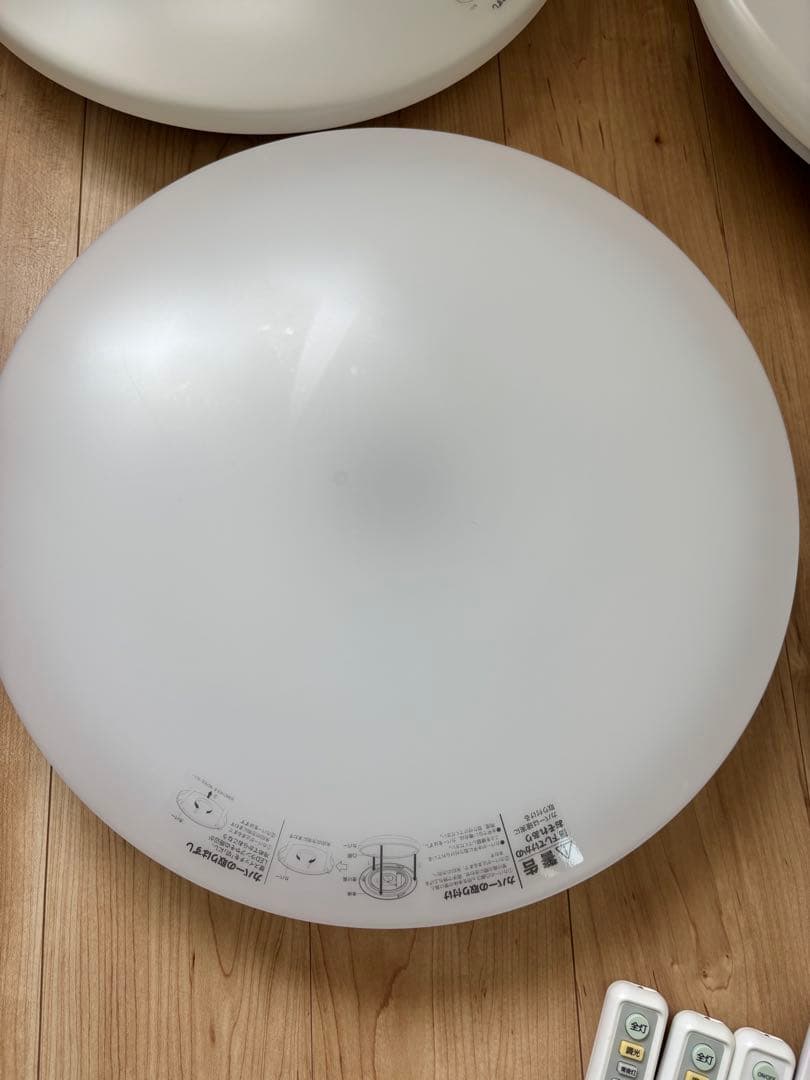 ニトリ　LEDシーリングライト　4点