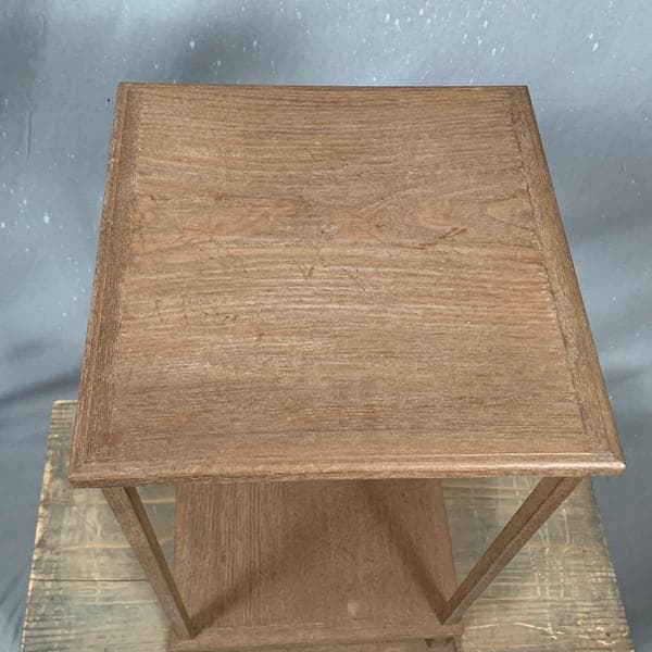 鉄製風炉釜竹絵乾山写水指黒塗棗桑小卓組立式茶道具揃え合せ箱付き[B34159]