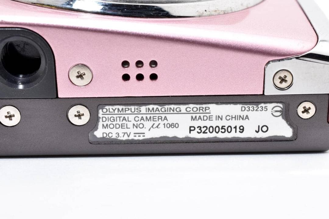 【美品】オリンパス Olympus μ 1060 ピンク PINK【動作確認済】