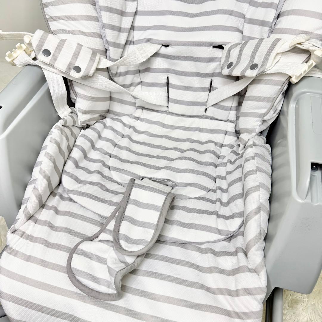 美品 Aprica ユラリズム ハイローチェア バースデイ限定モデル 手動