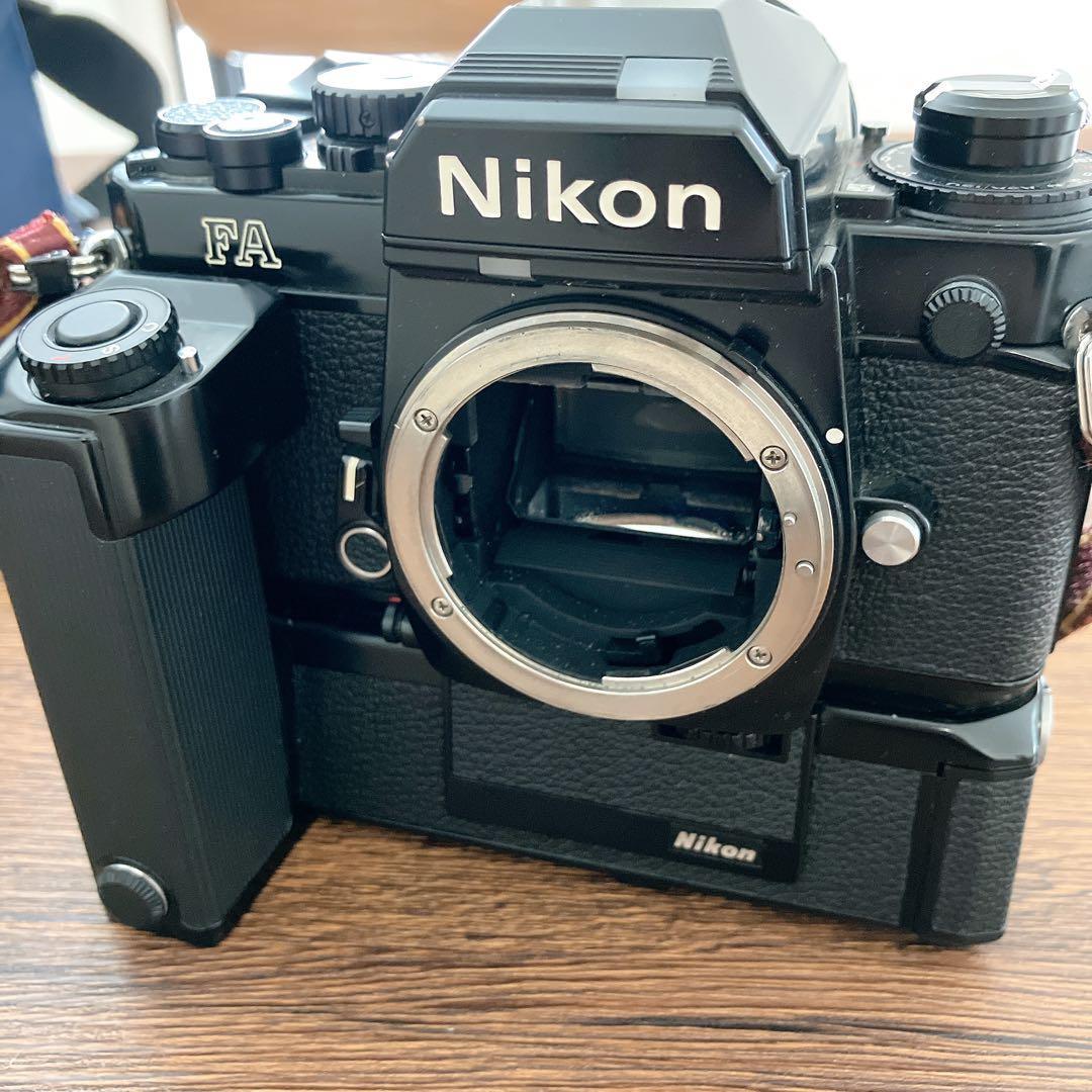 Nikon FA MD-15 ブラック 一眼レフカメラ　動作確認済　撮影セット