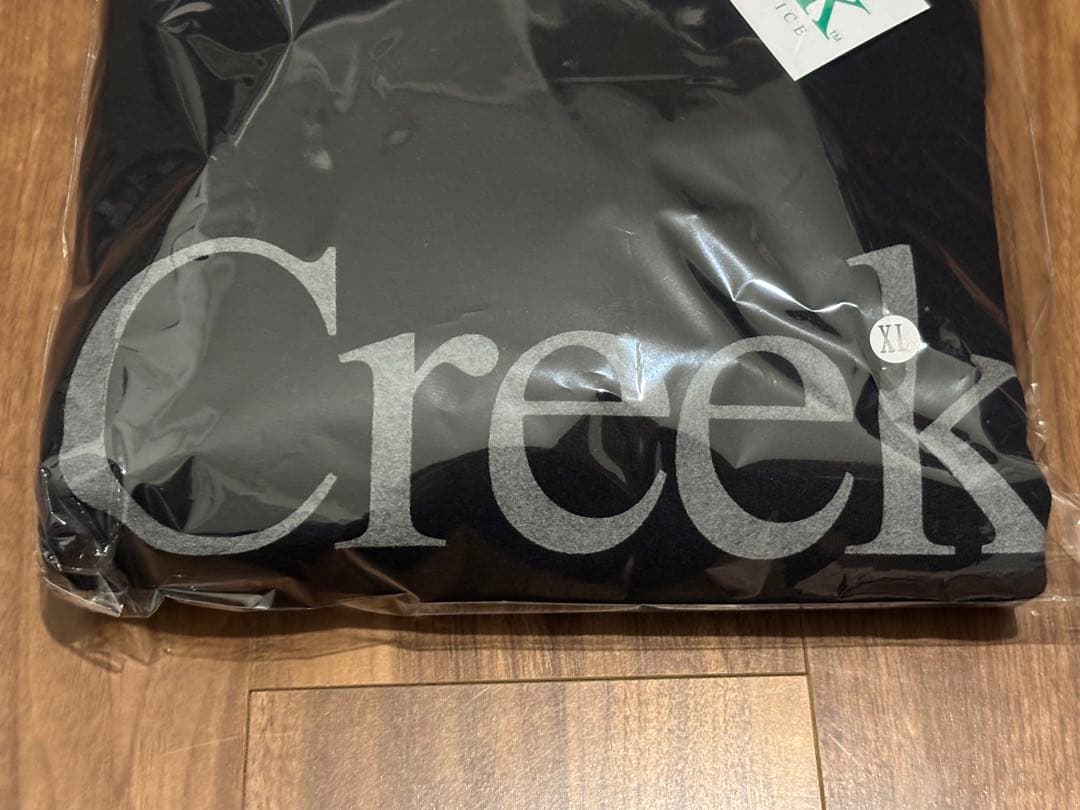 creek angler's device ロゴ入り トレーナー XL ブラック