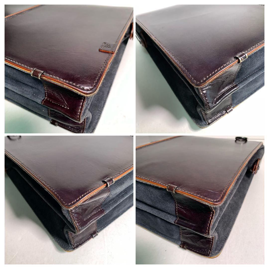 DRAWER ダレスバッグ FIVE WOODS 鍵付き レザー 林五 本革