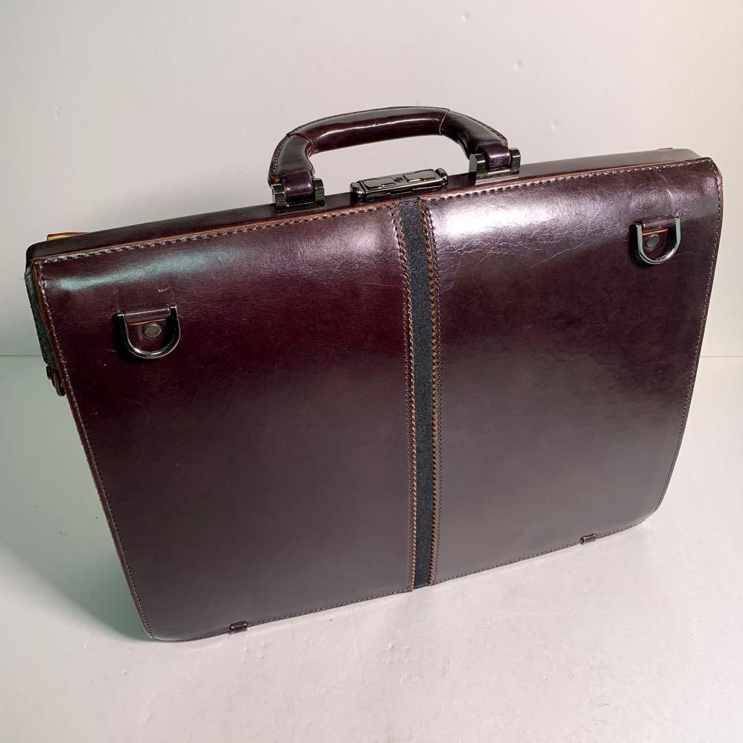 DRAWER ダレスバッグ FIVE WOODS 鍵付き レザー 林五 本革