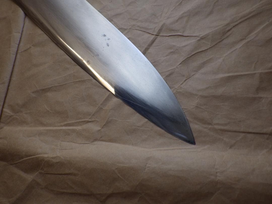 ミソノ★サンドヴック社製スウェーデン鋼ナイフ牛刀包丁刃渡り325ｍｍ