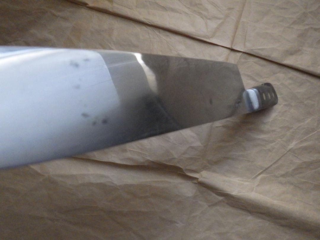 ミソノ★サンドヴック社製スウェーデン鋼ナイフ牛刀包丁刃渡り325ｍｍ