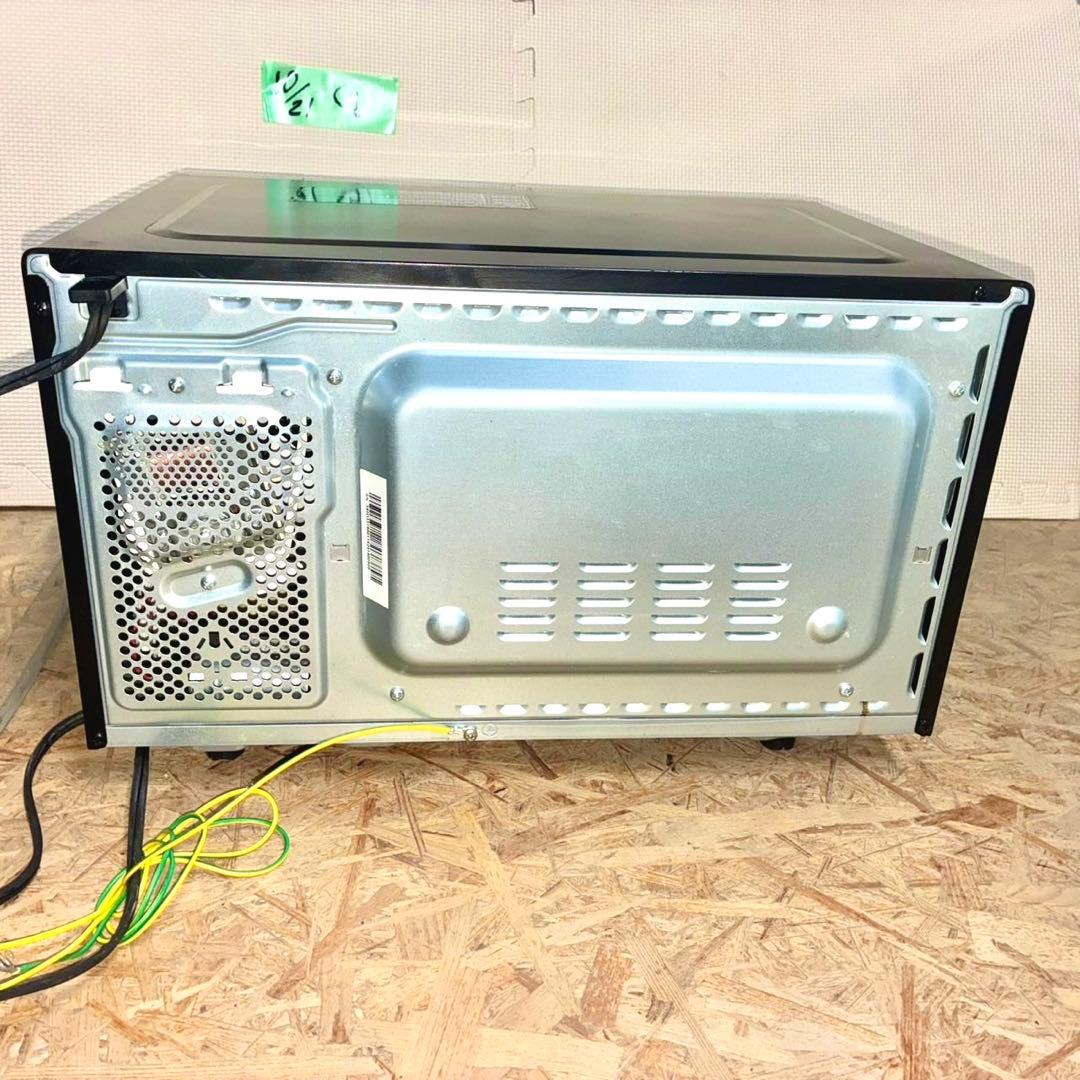 黒×ミラー調 アイリスオーヤマ オーブンレンジ 18L アイリスオーヤマ