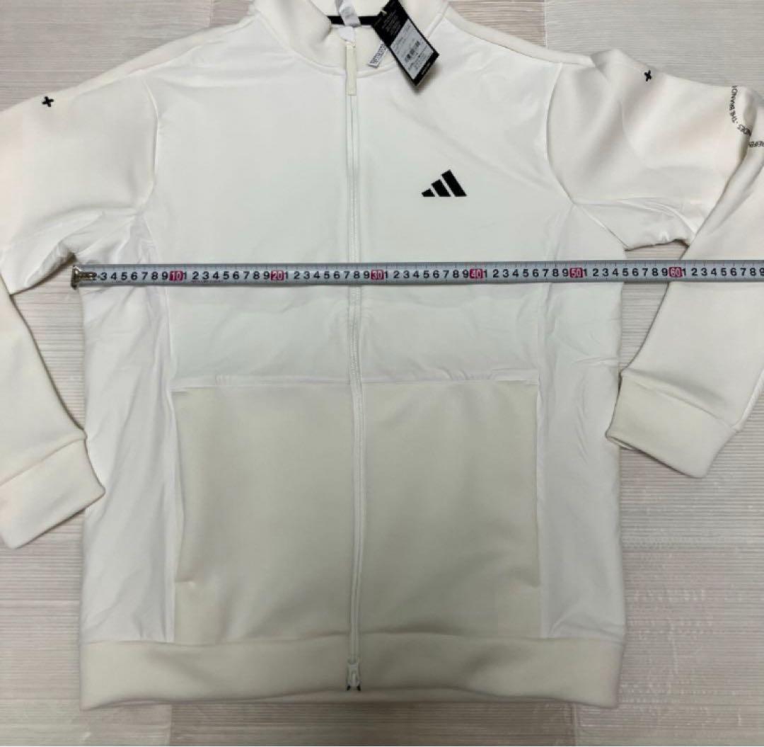 送料無料 新品 adidas GOLF ダンボールニット フルジップXXL WT