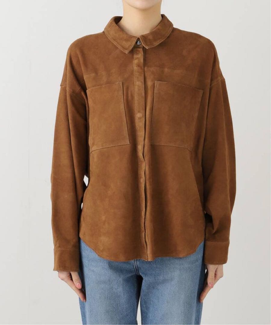 OneTeaSpoon/ワンティースプーンSUEDE DARIAシャツジャケット