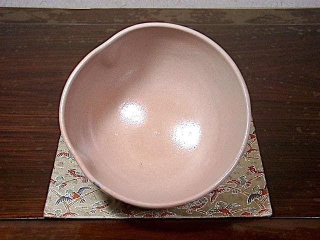 京焼・清水焼　平安菰軒 作　茶碗　絵付 平井楳仙画　無傷　共箱　保証。