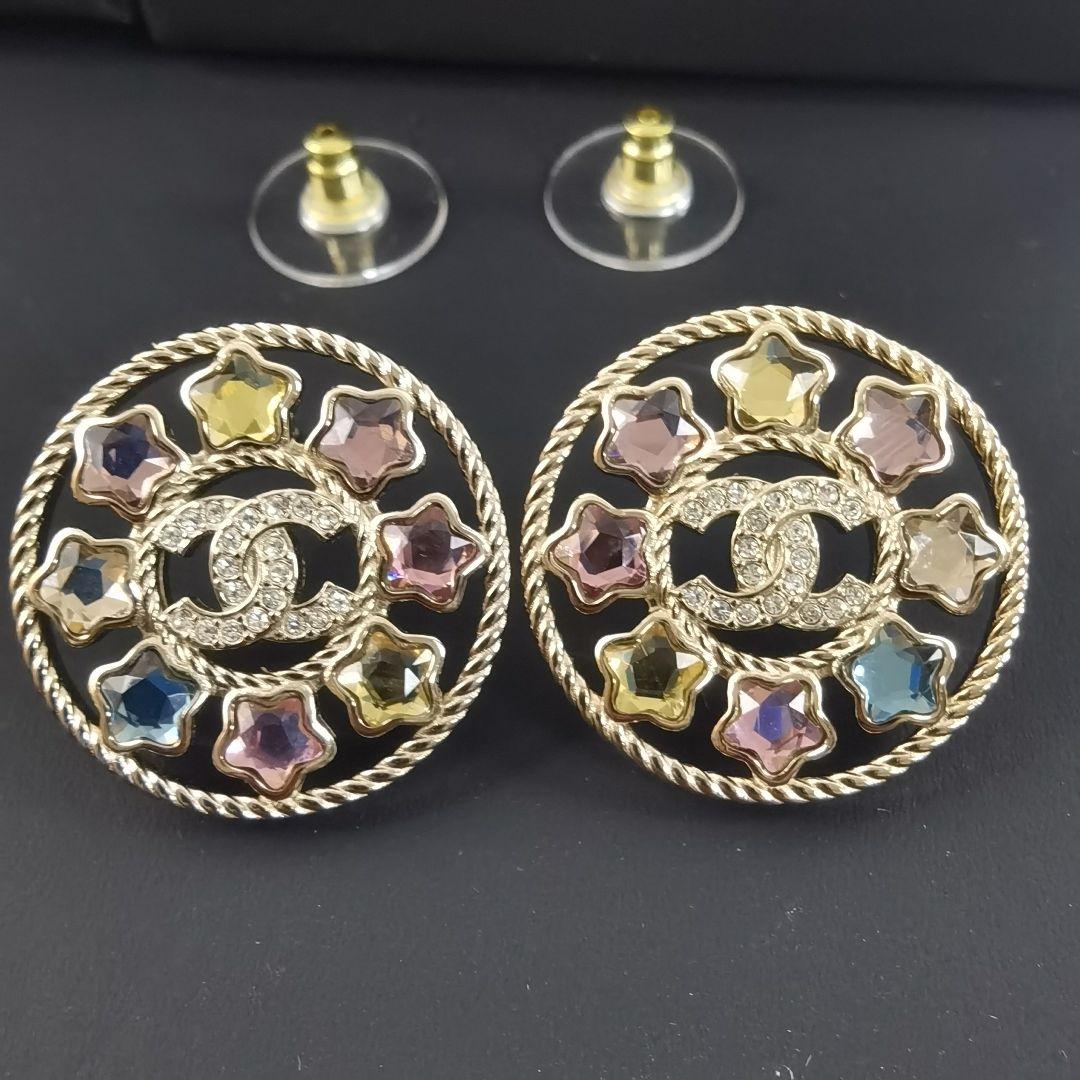 高級美品 シャネル ピアス