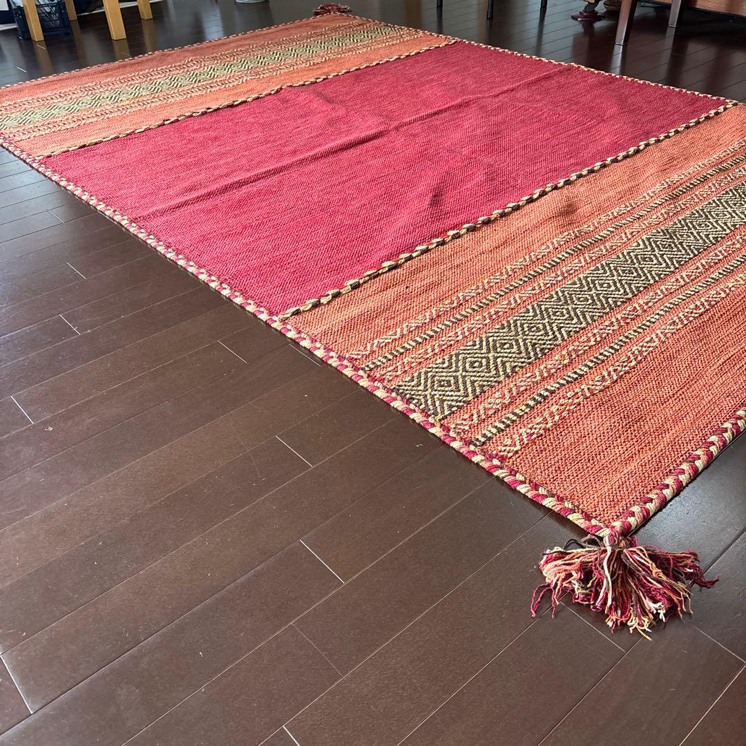 ペルシャンギャラリー青山　ラグマット インドキリム 140x200