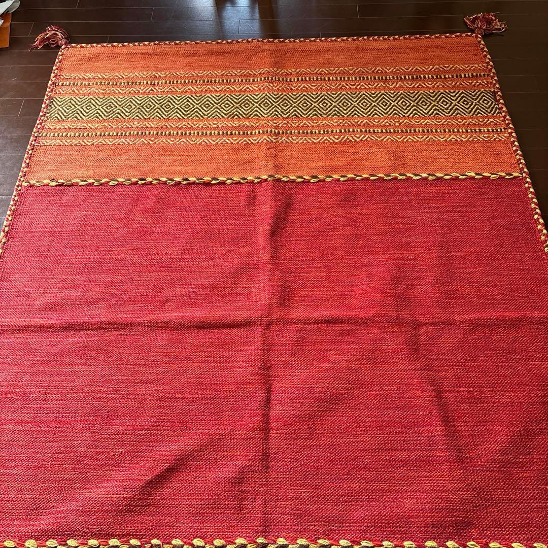 ペルシャンギャラリー青山　ラグマット インドキリム 140x200