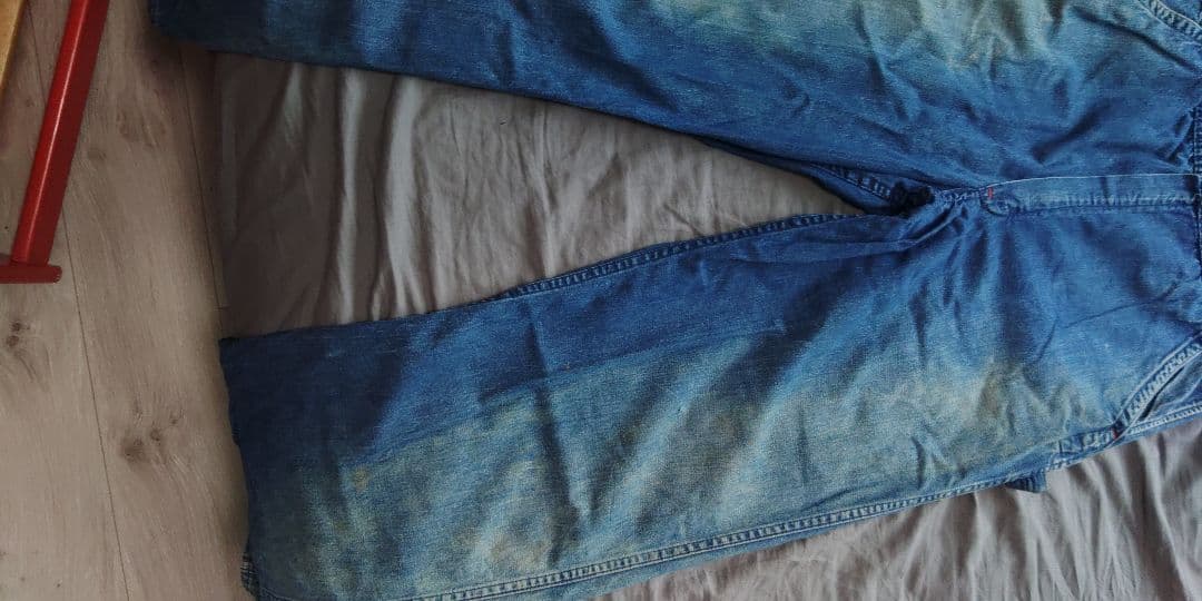 ビンテージ オールド Big BEN USA製 ツナギ ジーンズ　デニム 42