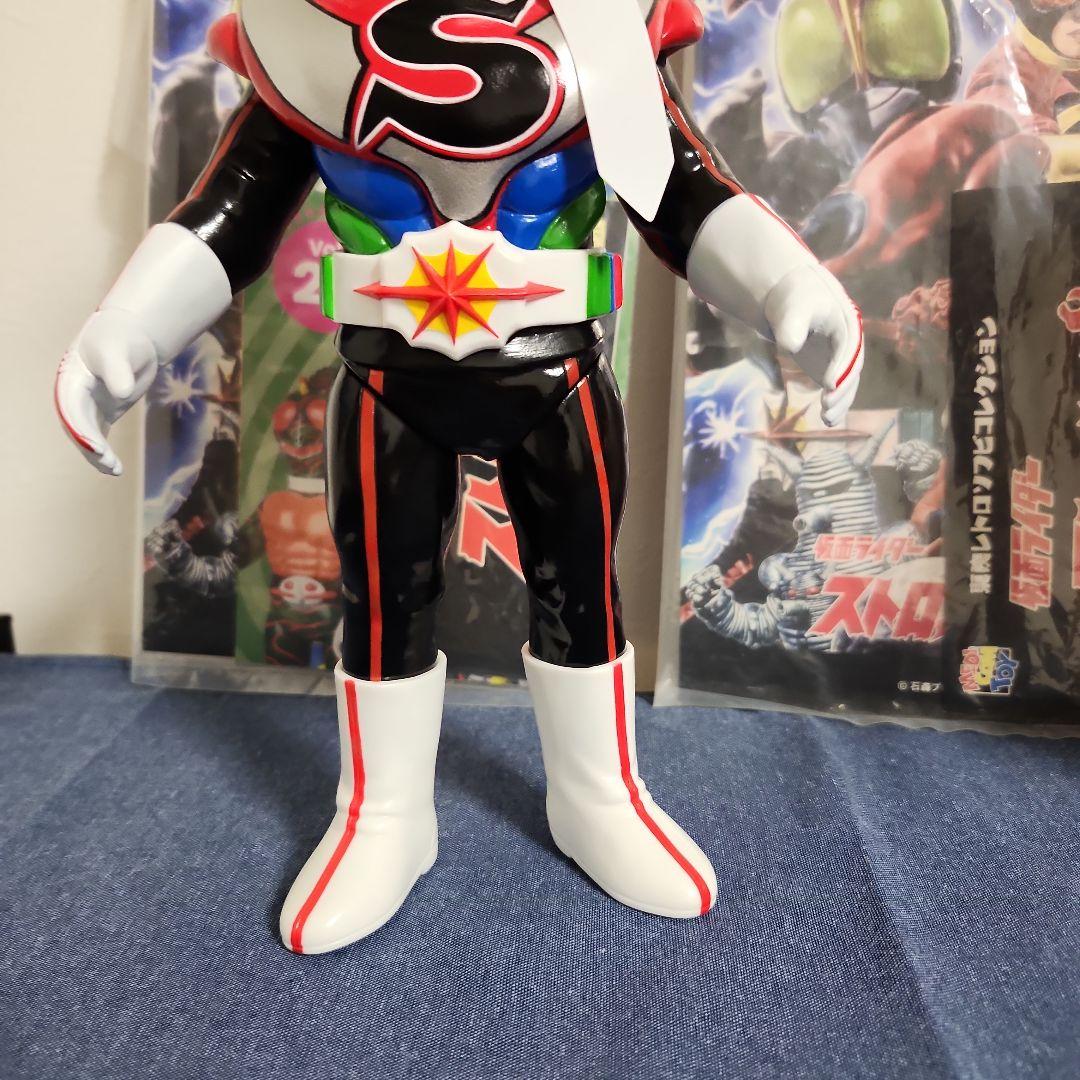 カ*ン様 東映レトロソフビコレクション　ストロンガー　　チャージアップ　タックル