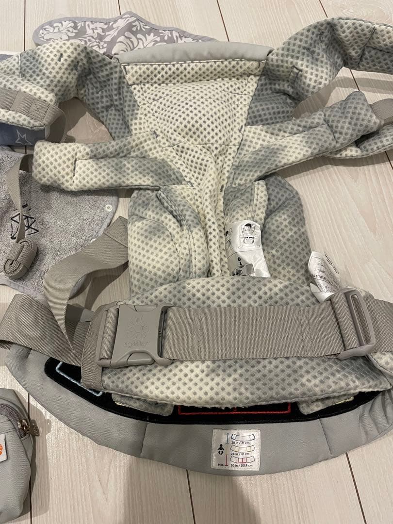 【日本限定カラー】エルゴベビー OMNI Breezeタイダイグレー 抱っこひも