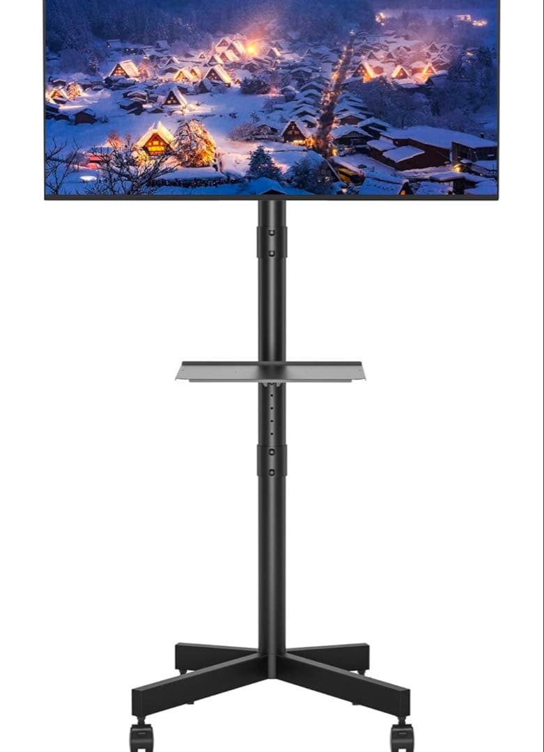 T*8様 大型液晶モニター　移動式スタンド付き