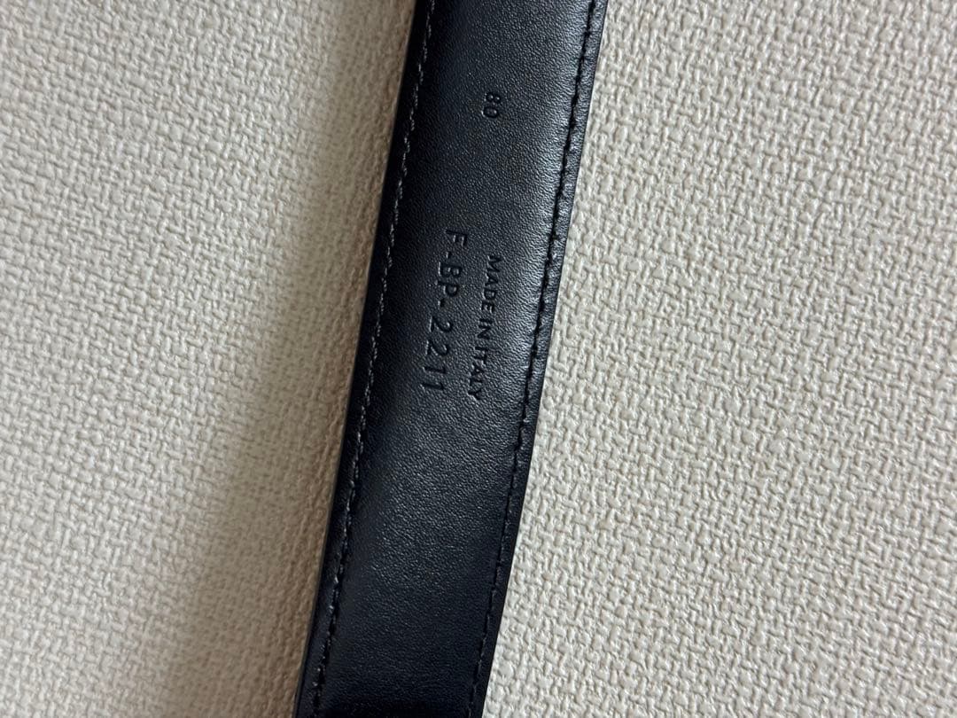 セリーヌ　レザーベルト サイズ80 イタリア製